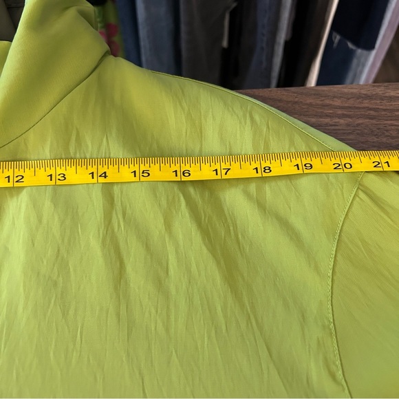 ❤️ Mycra Pac Lime Green Rain Windbreaker Jacket with Hood S - Picture 9 of 14